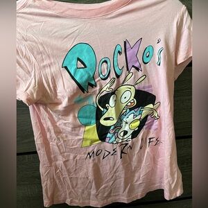 Rocko’s Modern Life Pink Graphic T-Shirt